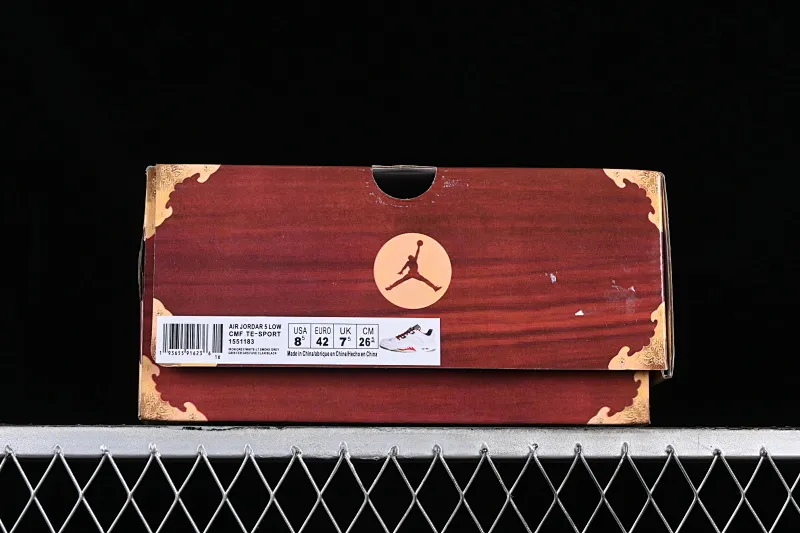All categories Air Jordan Jordan series basketball shoes Air Jordan 5 Air Jordan 5 Low AJ5 Joe 5 white jade silk low-top basketball shoes DM4640-666